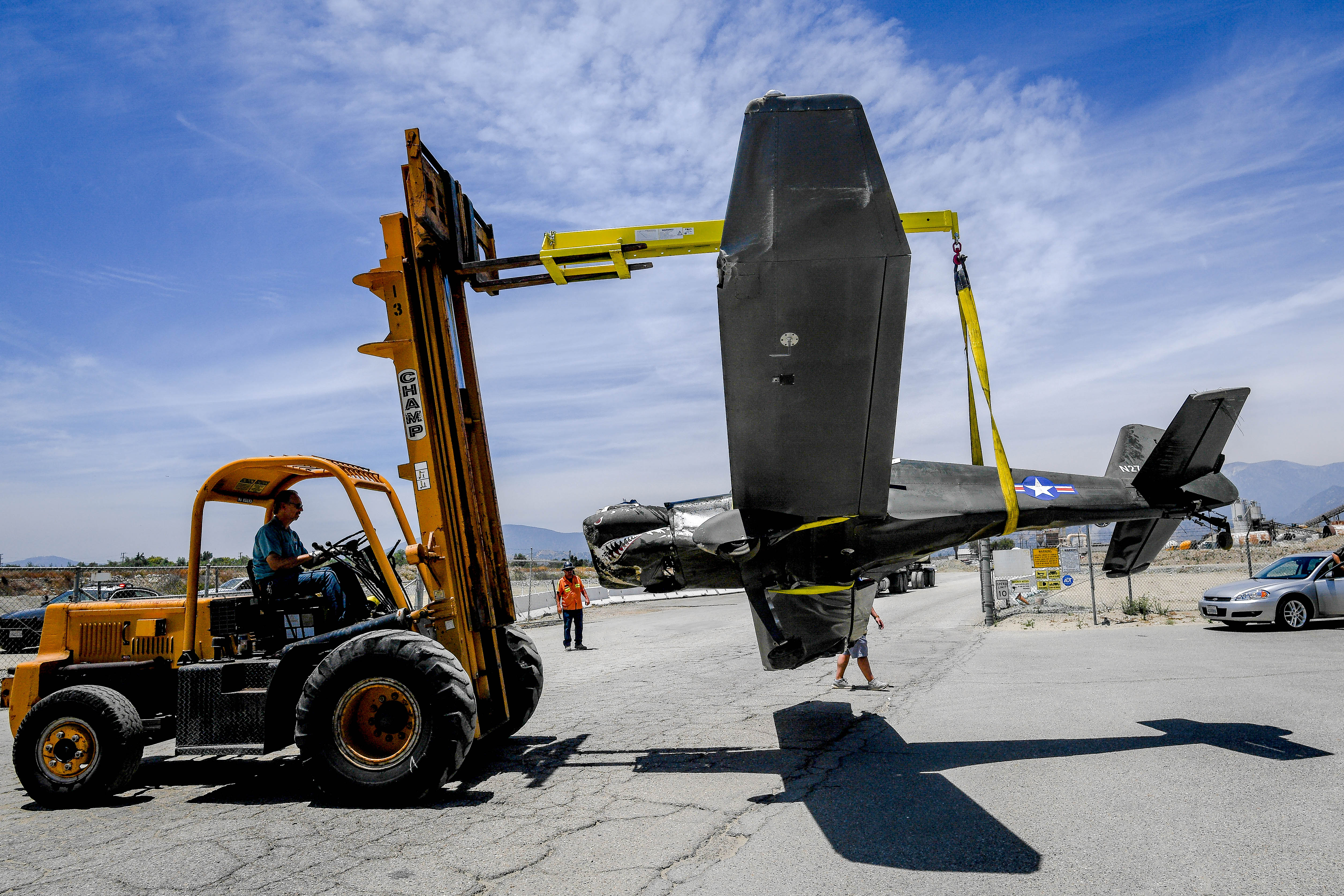 Plane goes off runway at Upland's Cable Airport, pilot injured