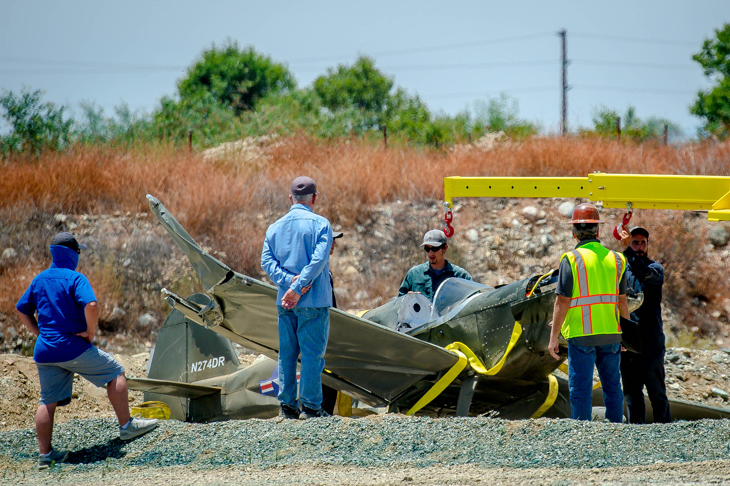 Plane goes off runway at Upland's Cable Airport, pilot injured